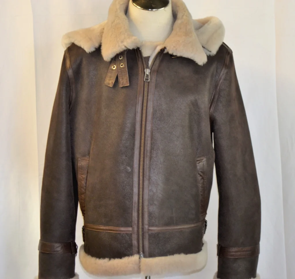 Shearling Leather Jacket